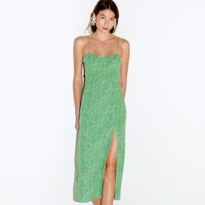 ANIMAL PRINT DRESS White / Green